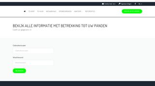 
                            2. Bekijk alle informatie met betrekking tot uw panden - MAXIMMO