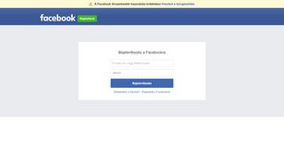 
                            1. Belépés a Facebookra | Facebook