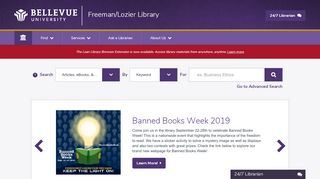 
                            1. Bellevue University | Freeman/Lozier Library