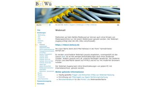 
                            5. BelWü: Webmail - belwue.de