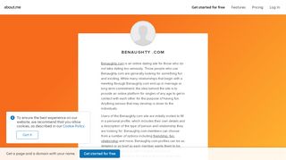 
                            5. Benaughty .com - Benaughty.com | about.me