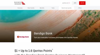 
                            6. Bendigo Bank - qantasbusinessrewards.com