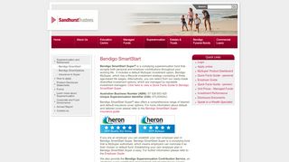 
                            2. Bendigo SmartStart Super - Sandhurst Trustees