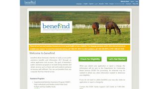 
                            10. Benefind Home Page