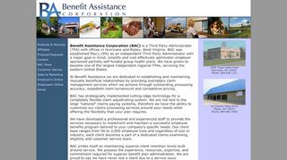 
                            4. Benefit Assistance Corporation