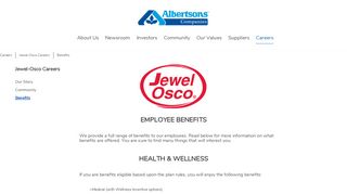 
                            1. Benefits - Albertsons Companies