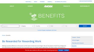 
                            2. Benefits | Amgen