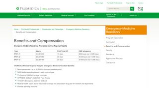 
                            8. Benefits and Compensation - ProMedica