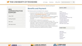 
                            3. Benefits and Payment - IRIS Administrative Support
