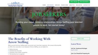 
                            1. Benefits - Arrow Staffing