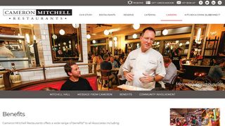 
                            8. Benefits | Cameron Mitchell Restaurants