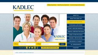 
                            3. Benefits Information - Kadlec Jobs