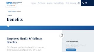 
                            4. Benefits - MelroseWakefield Healthcare - Hallmark Health ...