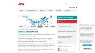 
                            9. Benefits & Pensions Administration | Aon UK