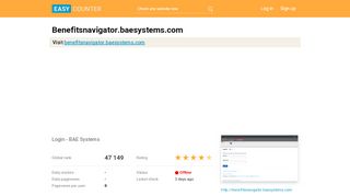 
                            5. Benefitsnavigator.baesystems.com: Login - BAE Systems