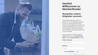 
                            3. Benutzername – MemberWunder – demo