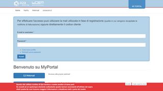 
                            1. Benvenuto su MyPortal | MyPortal A2A Smart city