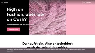 
                            4. Bequem einkaufen. Smoooth bezahlen. - Klarna Deutschland