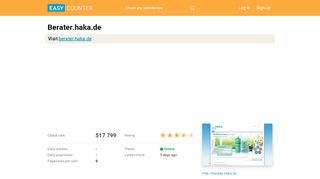 
                            1. Berater.haka.de: Login - HAKA Kunz - Easy Counter