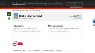 
                            1. Berlin CityTourCard | S-Bahn Berlin GmbH