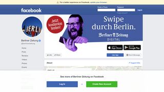 
                            6. Berliner Zeitung - About | Facebook