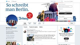 
                            5. Berliner Zeitung (@berlinerzeitung) | Twitter