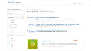 
                            9. Best Aadhar card download apps apps for Android - AllBestApps