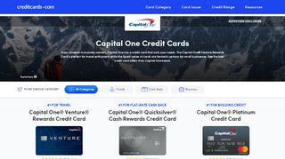 
                            4. Best Capital One® Credit Cards: Apply Online - CreditCards ...