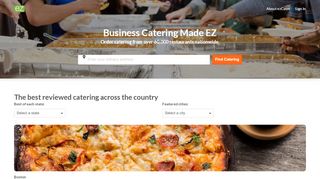 
                            5. Best Caterers in the US: Reviews and Menus | ezCater