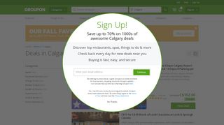 
                            4. Best Deals & Coupons in Calgary, AB - groupon.com