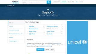 
                            6. Best Eagle Schools | Eagle, CO School Ratings | Best ... - GreatSchools