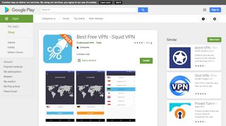 
                            4. Best Free VPN - Squid VPN - Apps on Google Play