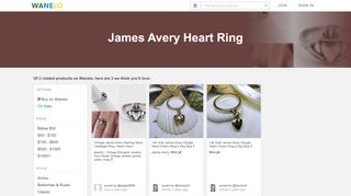 
                            8. Best James Avery Heart Ring Products on Wanelo