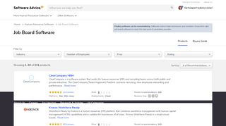 
                            9. Best Job Board Software - 2019 Reviews & Pricing - Software Advice