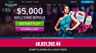 
                            11. Best Online Casino - Diamond Reels