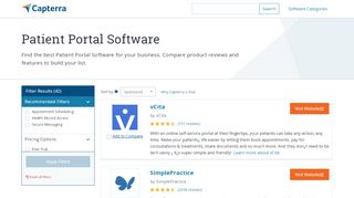 
                            1. Best Patient Portal Software | 2019 Reviews of the Most ...