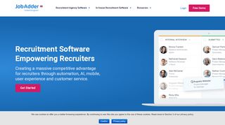 
                            6. Best Recruitment Software 2019 : 【JobAdder UK】