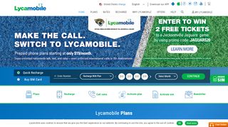 
                            6. Best SIM Only Plans, Prepaid SIM Card | Lycamobile USA