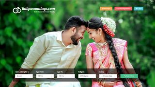 
                            8. Best South Indian Matrimony Website | Signup @ Kalyanamdays