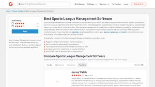 
                            7. Best Sports League Management Software in 2019 | G2