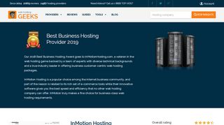 
                            3. Best Web Hosting for Your Business Website August 2019 ...