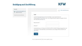 
                            9. Bestätigung nach Durchführung - experten.kfw.de