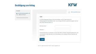 
                            3. Bestätigung zum Antrag - experten.kfw.de