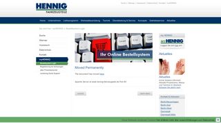 
                            9. Bestellsystem-Login: Hennig Fahrzeugteile