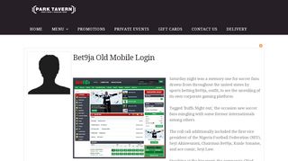 
                            9. Bet9ja Old Mobile Login - parktavernchicago.com