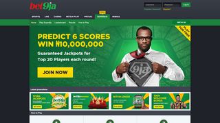 
                            11. Bet9ja | Super9ja | Play for Free & Win ₦100,000,000 Jackpot