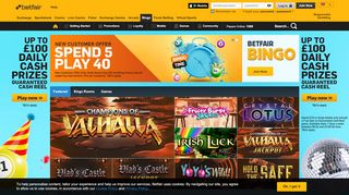 
                            10. Betfair Bingo: Play Online Bingo Games | Free Bingo Bonus ...