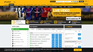 
                            1. Betfair Sportsbook | Bet Online & Use Cash Out