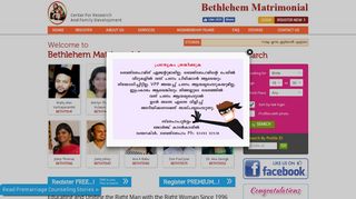 
                            8. Bethlehem Matrimonial - Since 1996 - The Exclusive Kerala ...