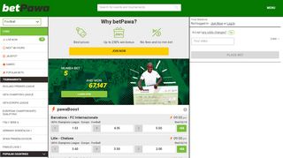 
                            11. betPawa.co.zm - #1 sports betting site offering best odds ...